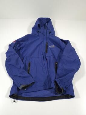 VTG The North Face Jacket Mens M Hooded Summit Series Gore-Tex Full Zip Ski FLAW